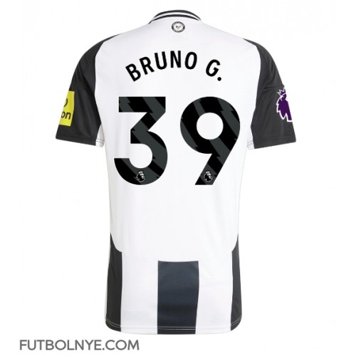 Camiseta Newcastle United Bruno Guimaraes #39 Primera Equipación 2024-25 manga corta